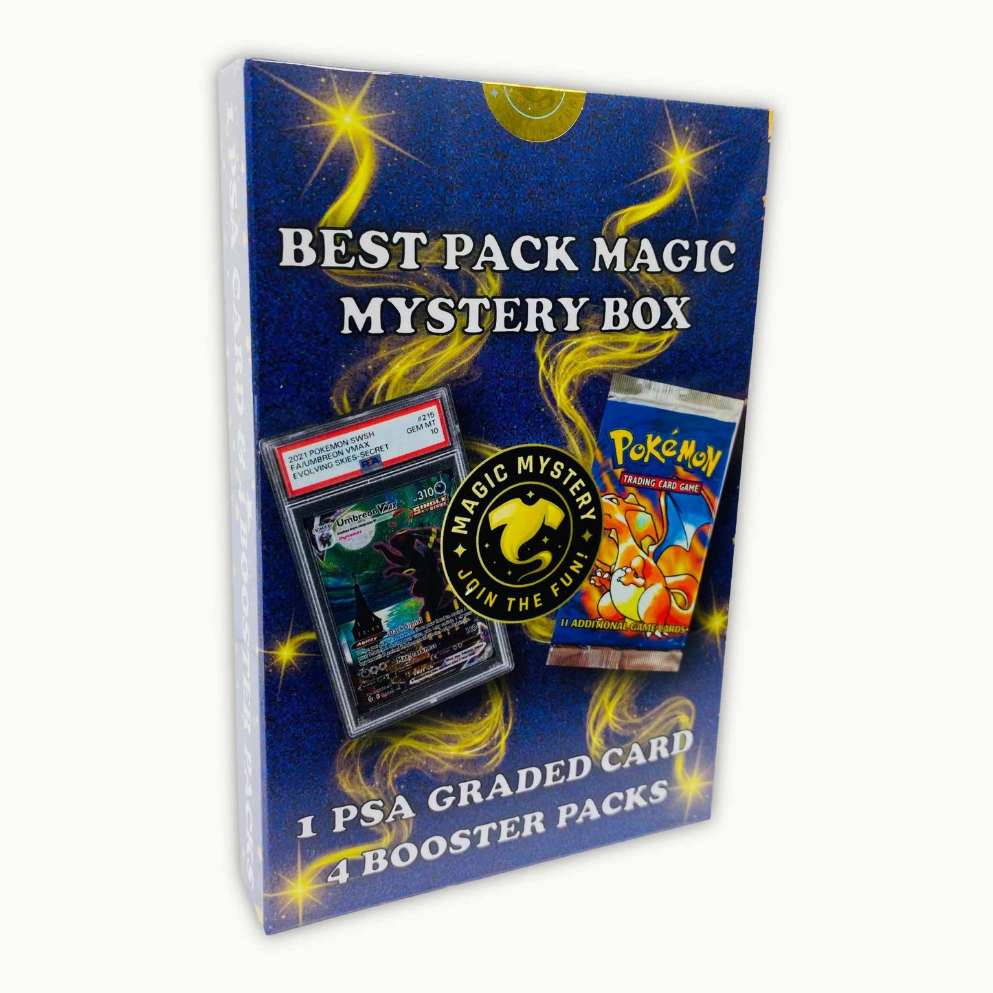 Angle side of Magic Mystery - Best Pack Magic Mystery Box