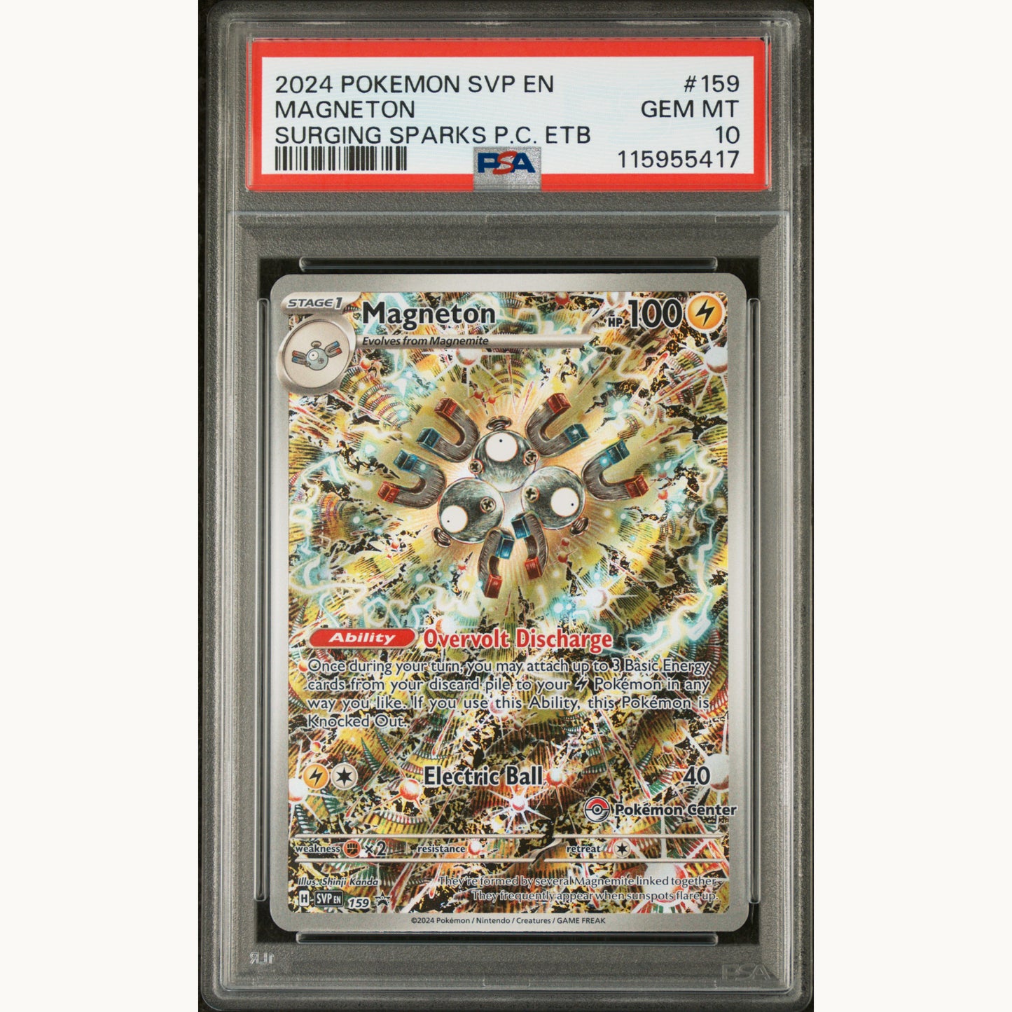 PSA 10 MAGNETON 159 (ENG)
