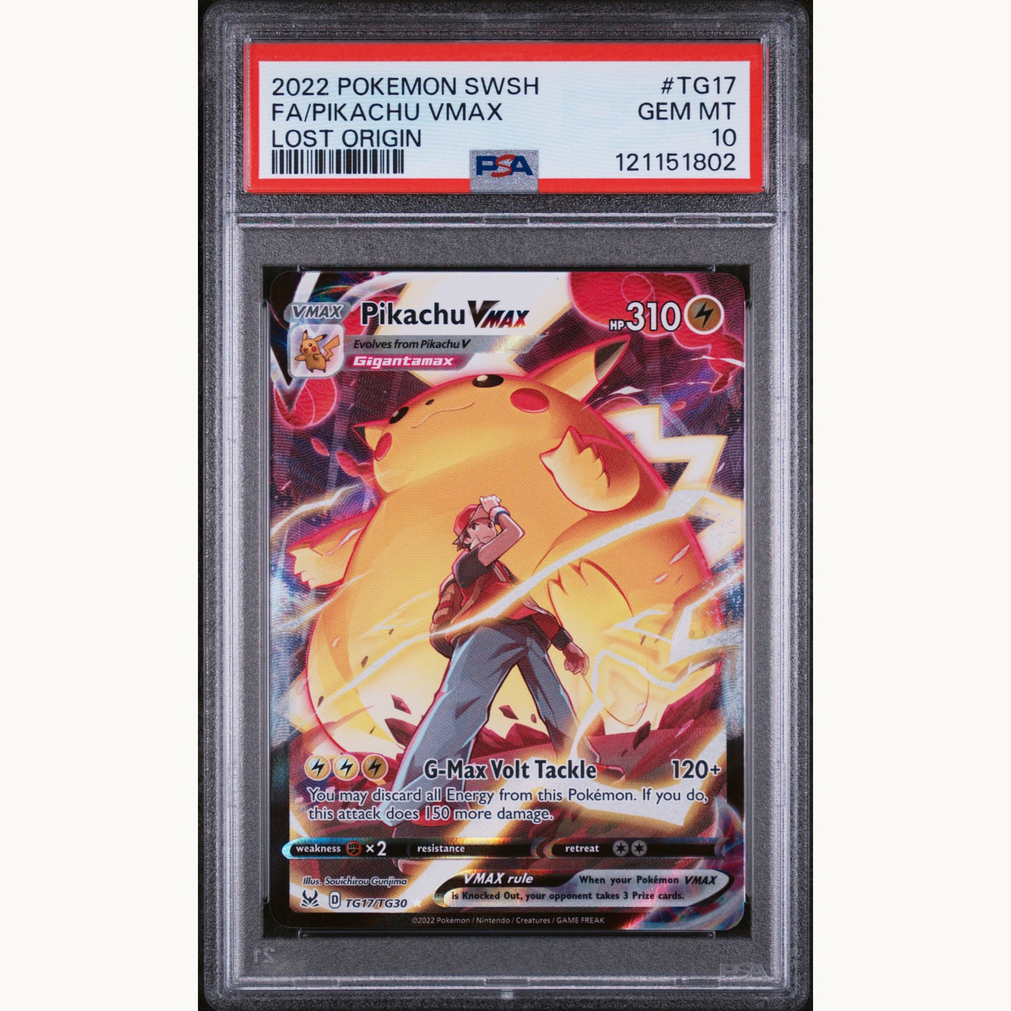 PSA 10 PIKACHU TG17 (ENG)
