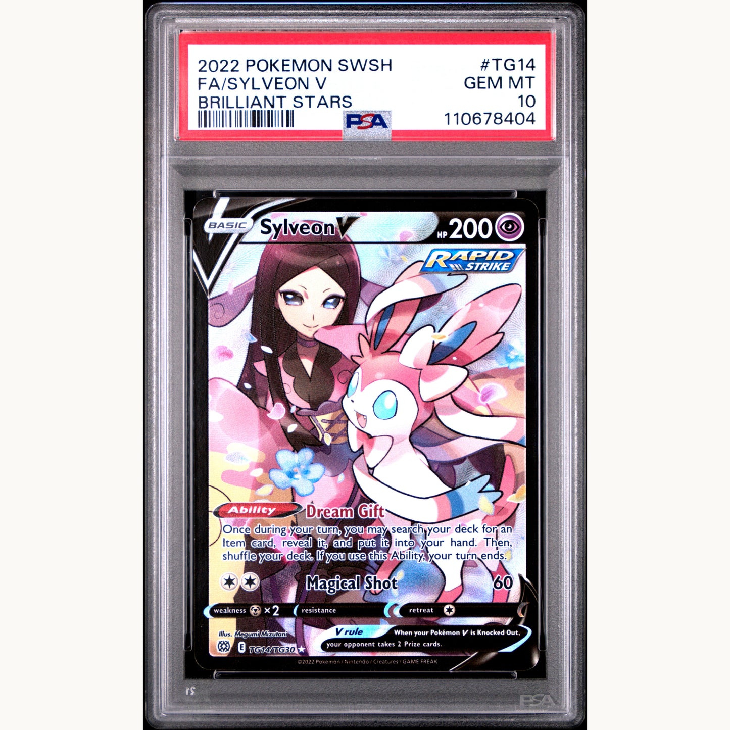 PSA 10 SYLVEON TG14 (ENG)