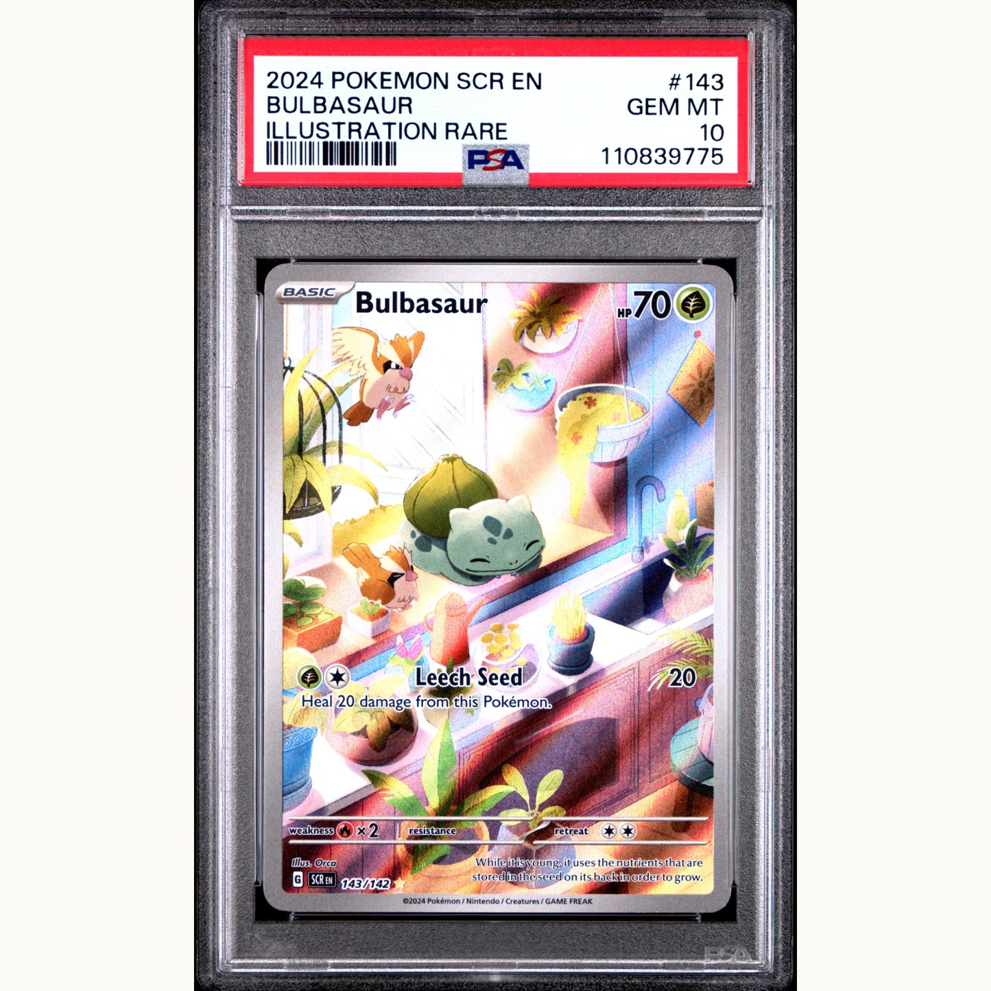 PSA 10 BULBASAUR 143 (ENG)