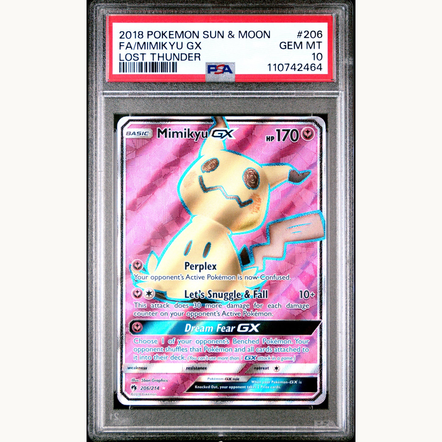 PSA 10 MIMIKYU 206 (ENG)