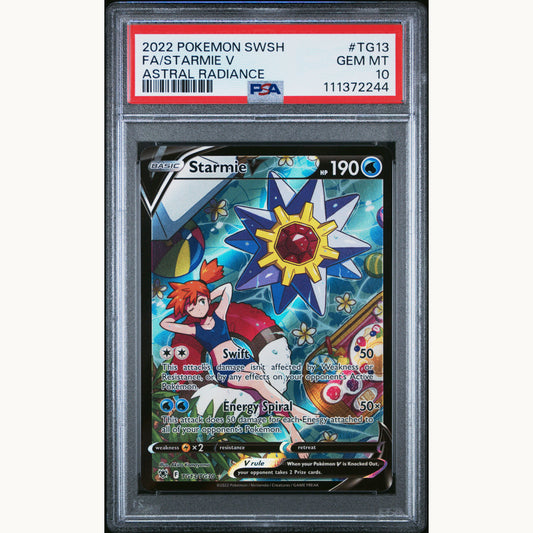 PSA 10 STARMIE V #TG13 (ENG)