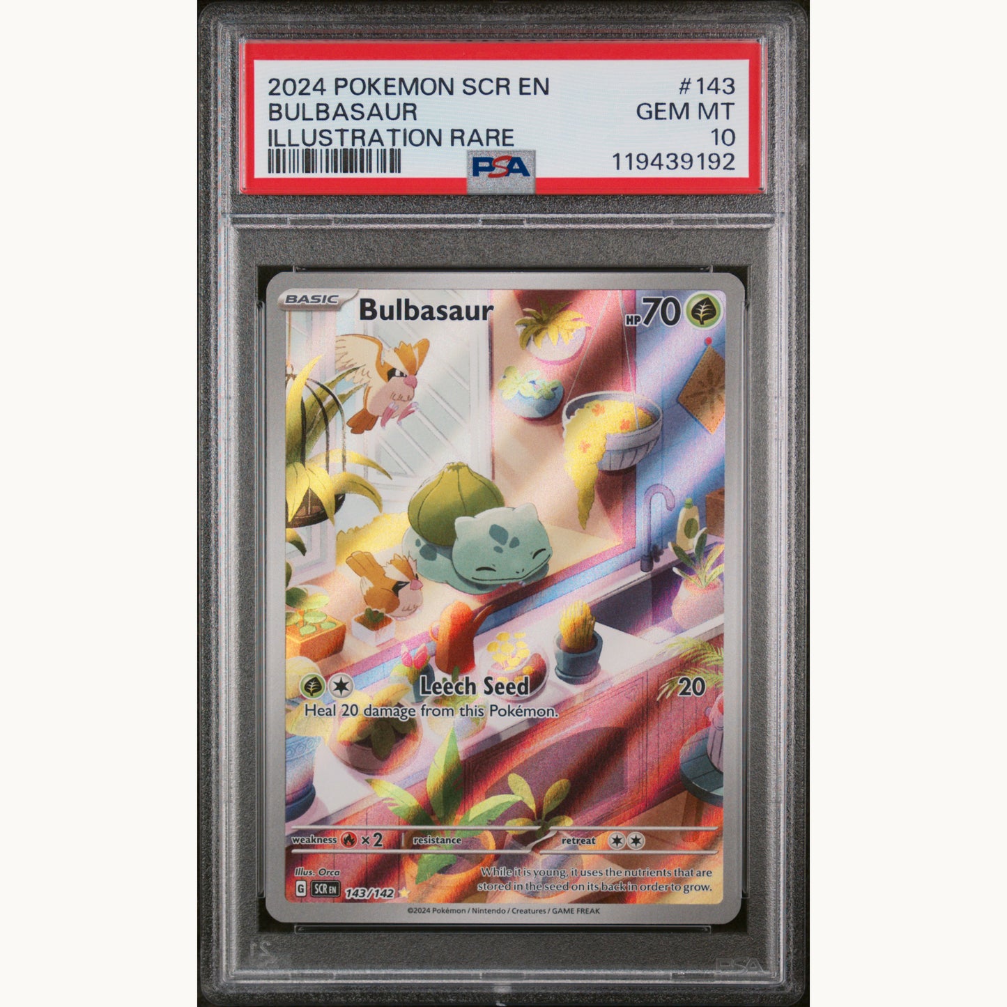 PSA 10 BULBASAUR 143 (ENG)