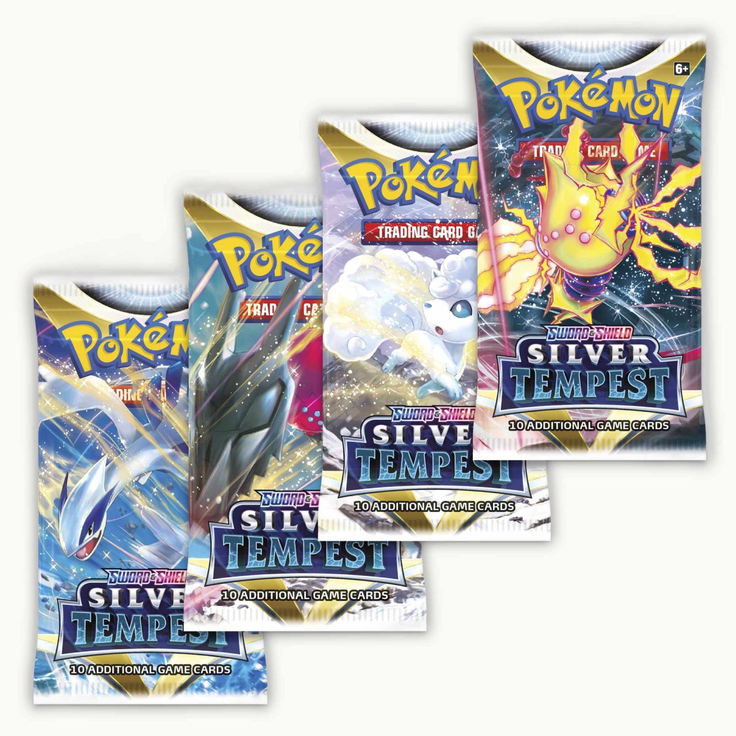 Frontside of Artworkset Pokémon Sword & Shield Silver Tempest Boosterpacks