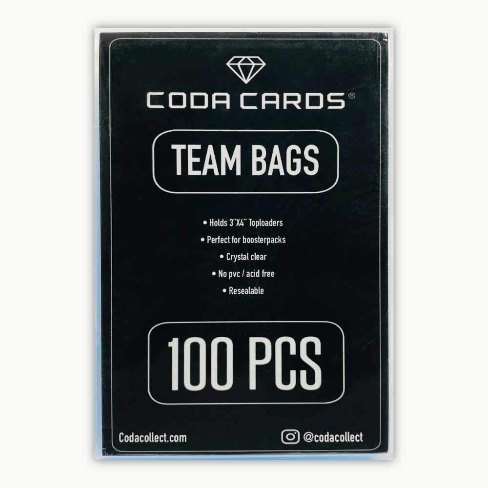 Frontside of Team Bags 100 pieces by Codacollect