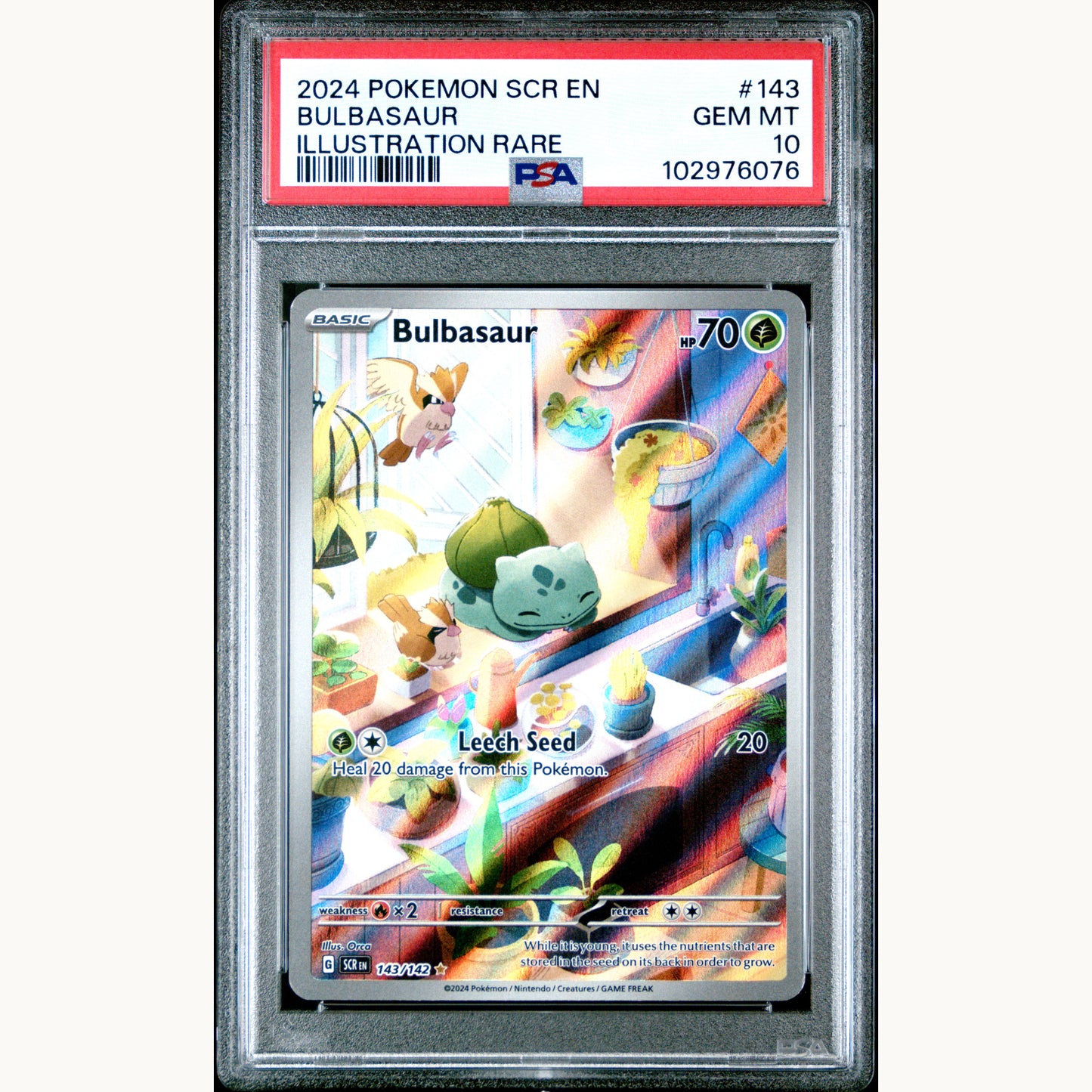 PSA 10 BULBASAUR 143 (ENG)