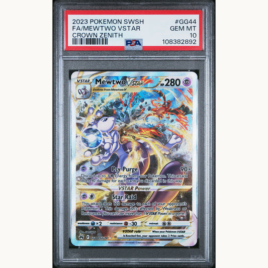 PSA 10 Mewtwo VSTAR #GG44 (ENG)