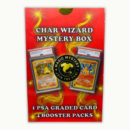 Front side of Magic Mystery - Char Wizard Magic Mystery Box