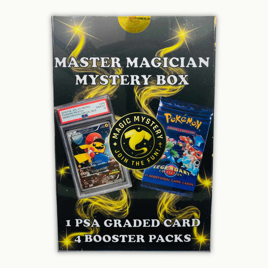 Front side of Magic Mystery - Master Magician Mystery Box Pokémon