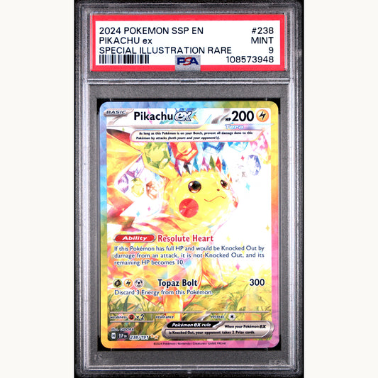 PSA 9 PIKACHU 238 (ENG)