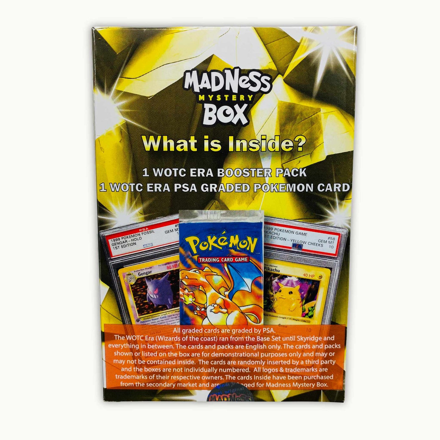 Backside of Madness Mystery Box WOTC ONLY! Pack &amp; PSA Card