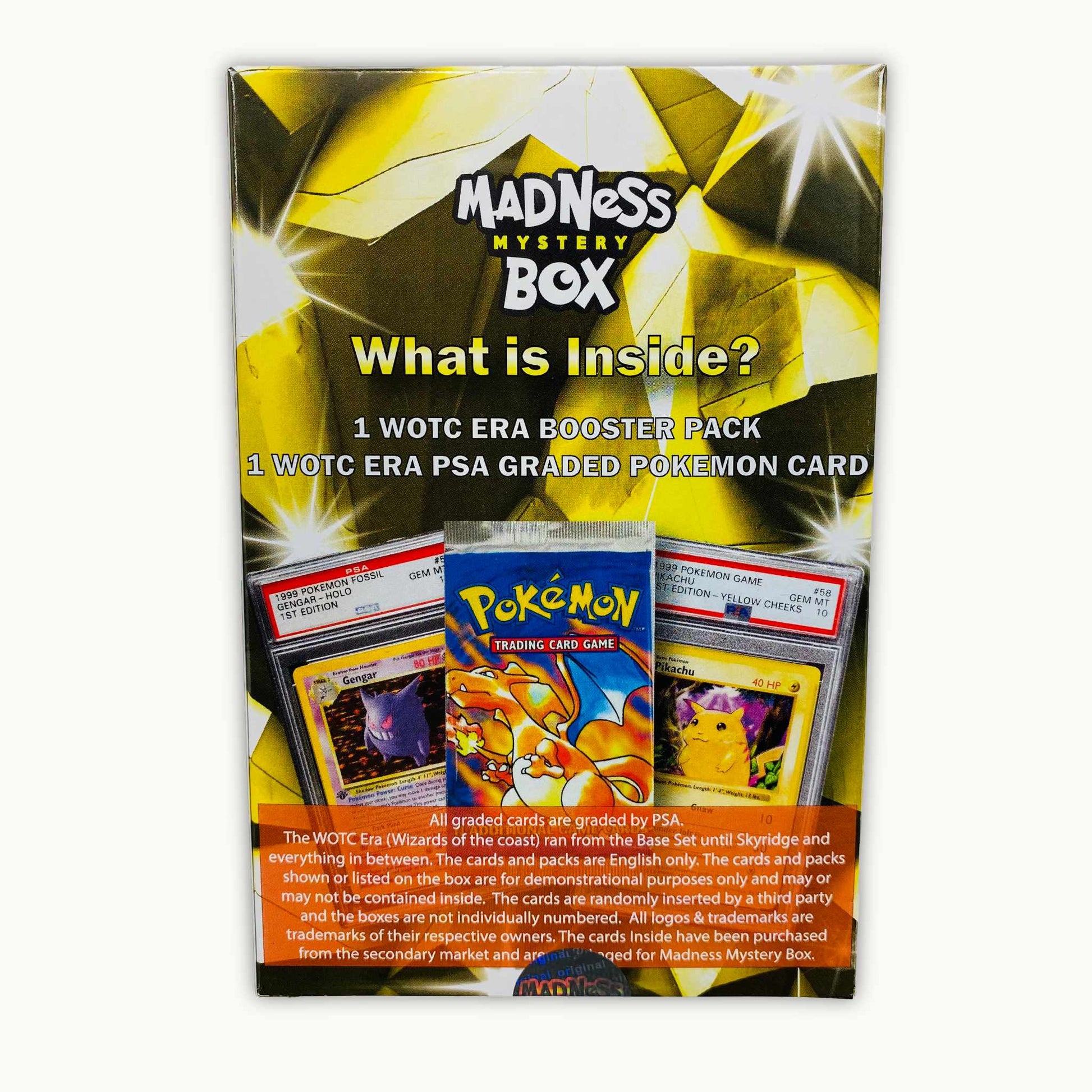 Backside of Madness Mystery Box WOTC ONLY! Pack &amp; PSA Card