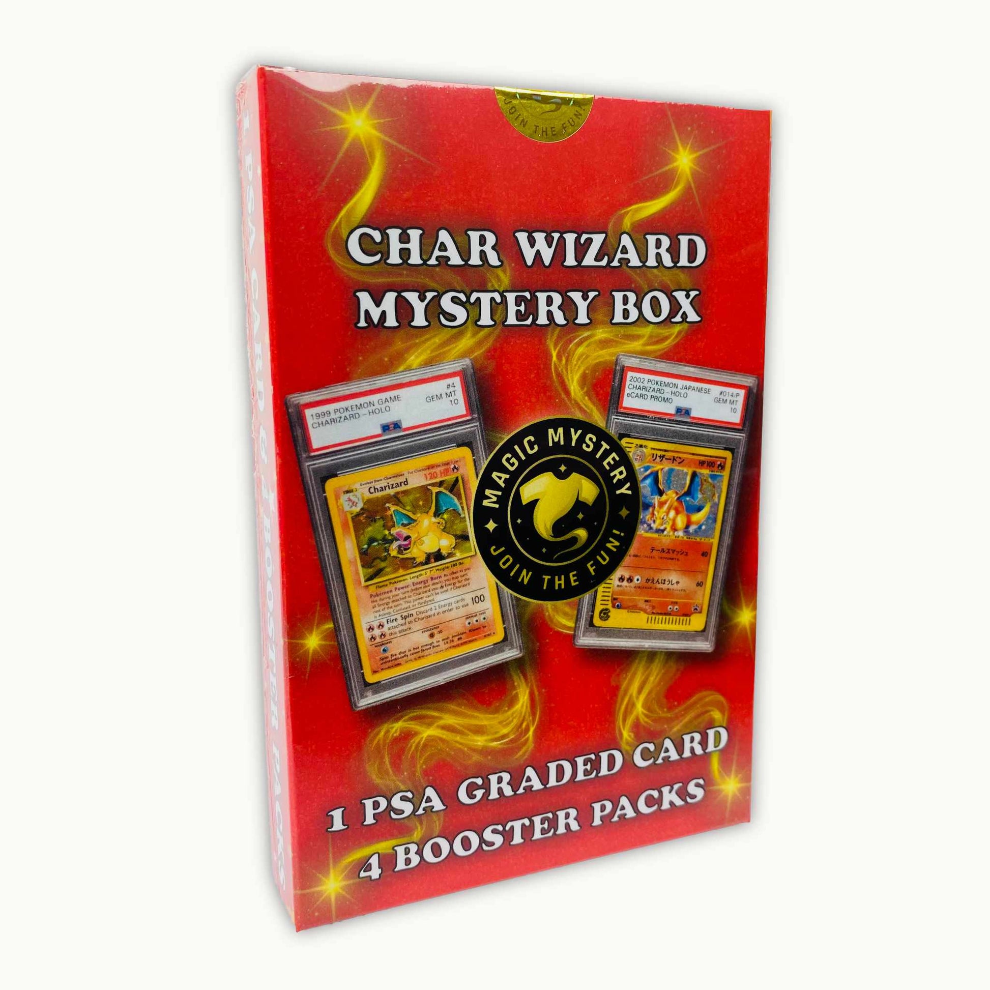 Angle side of Magic Mystery - Char Wizard Magic Mystery Box