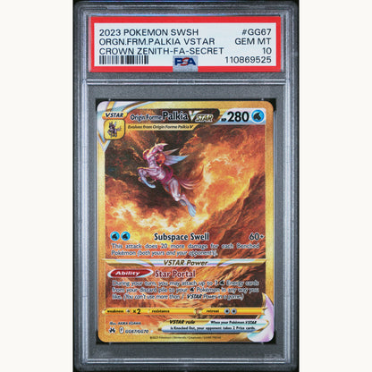 SET: PSA 10 GIRATINA GG69 / ARCEUS GG70 / DIALGA GG68 / PALKIA GG67 (ENG)