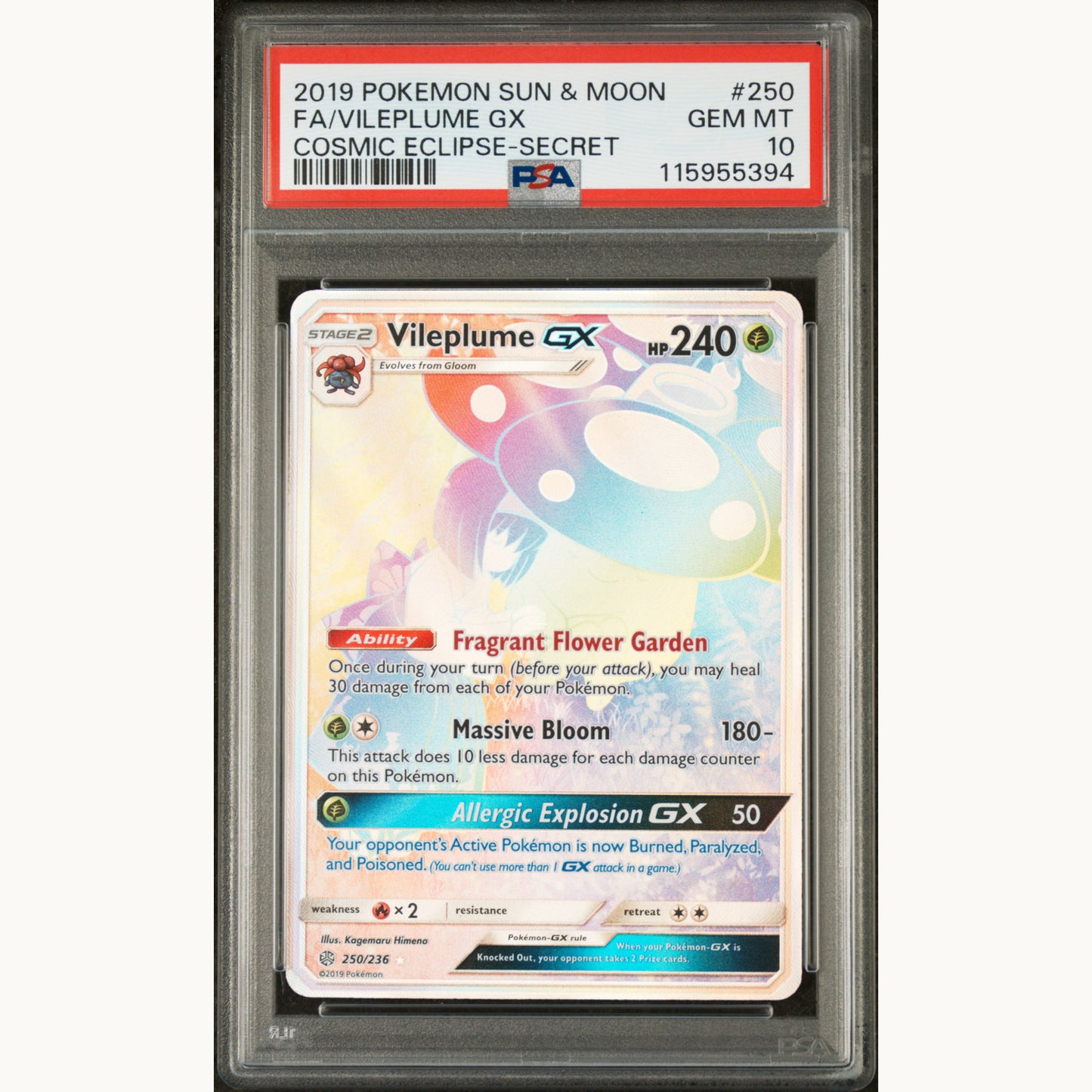 PSA 10 VILEPLUME 250 (ENG)