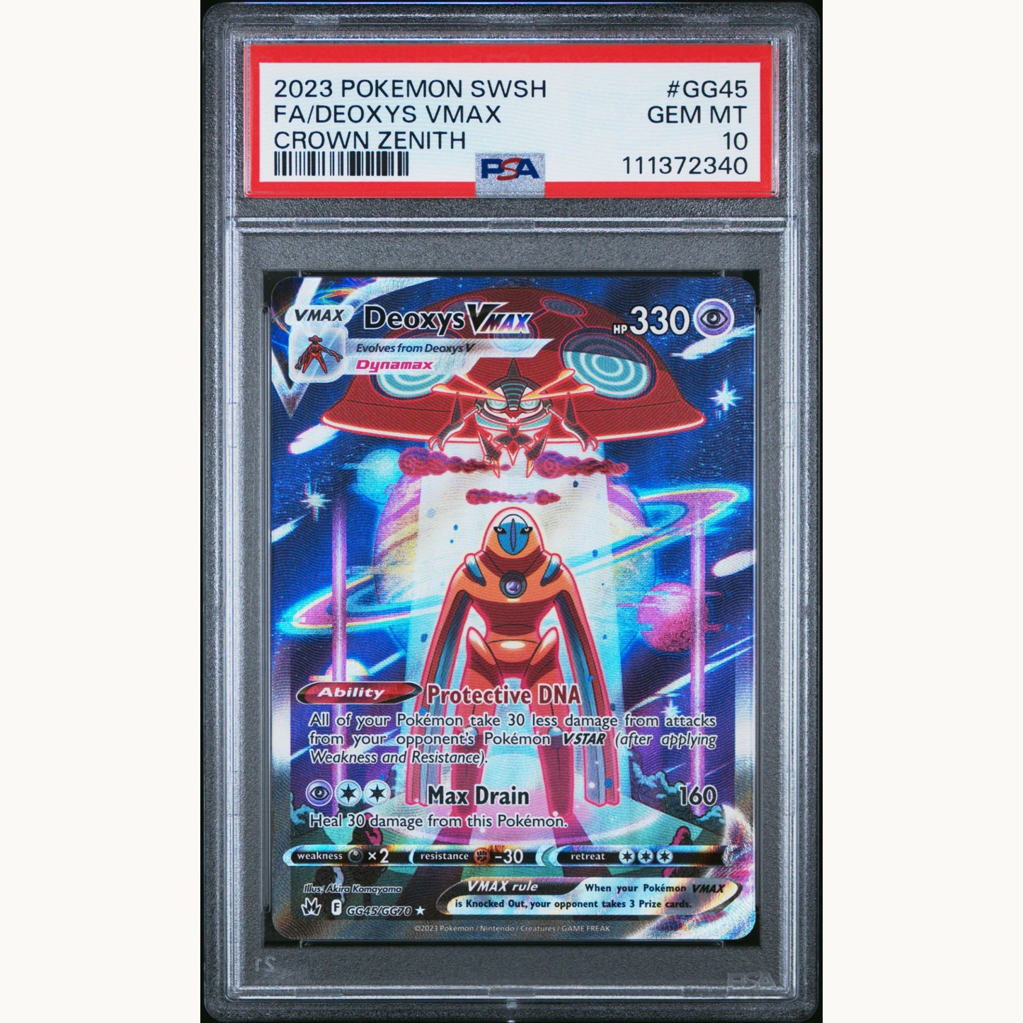 PSA 10 DEOXYS GG45 (ENG)