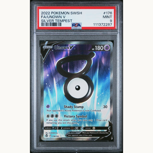 PSA 9 UNOWN V #176 (ENG)