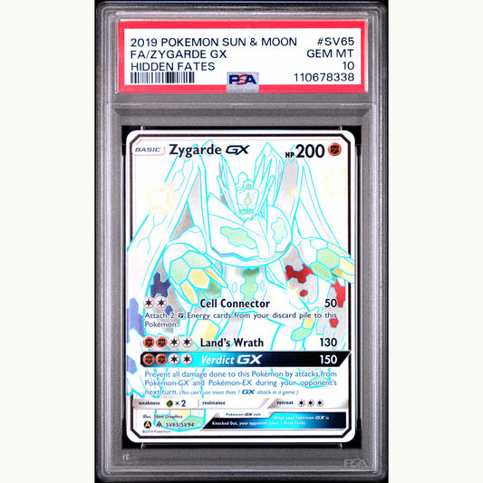 PSA 10 ZYGARDE GX #SV65 (ENG)