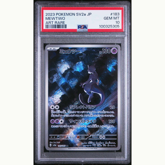 PSA 10 Mewtwo #183 SV2a JAPANESE