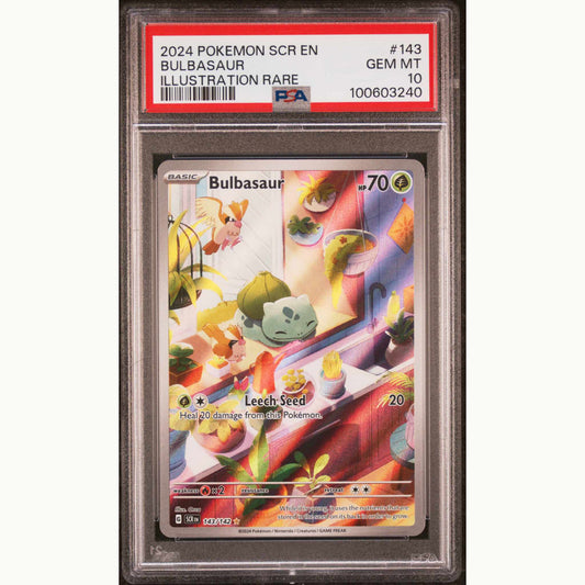 PSA 10 BULBASAUR #143 STELLAR CROWN (ENG)