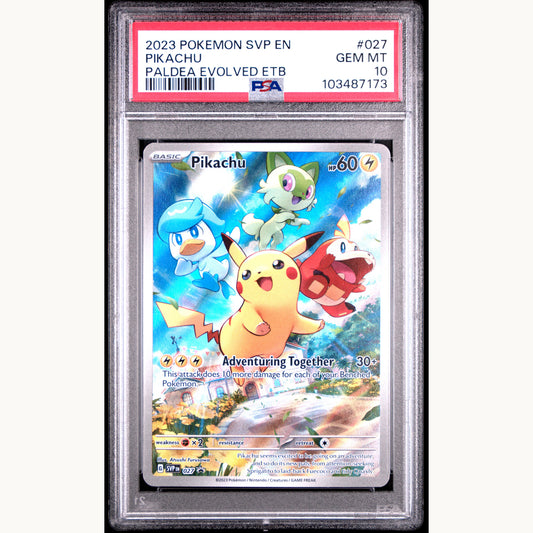 PSA PIKACHU #027 (ENG)