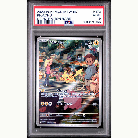 PSA 9 PIKACHU #173 (ENG)