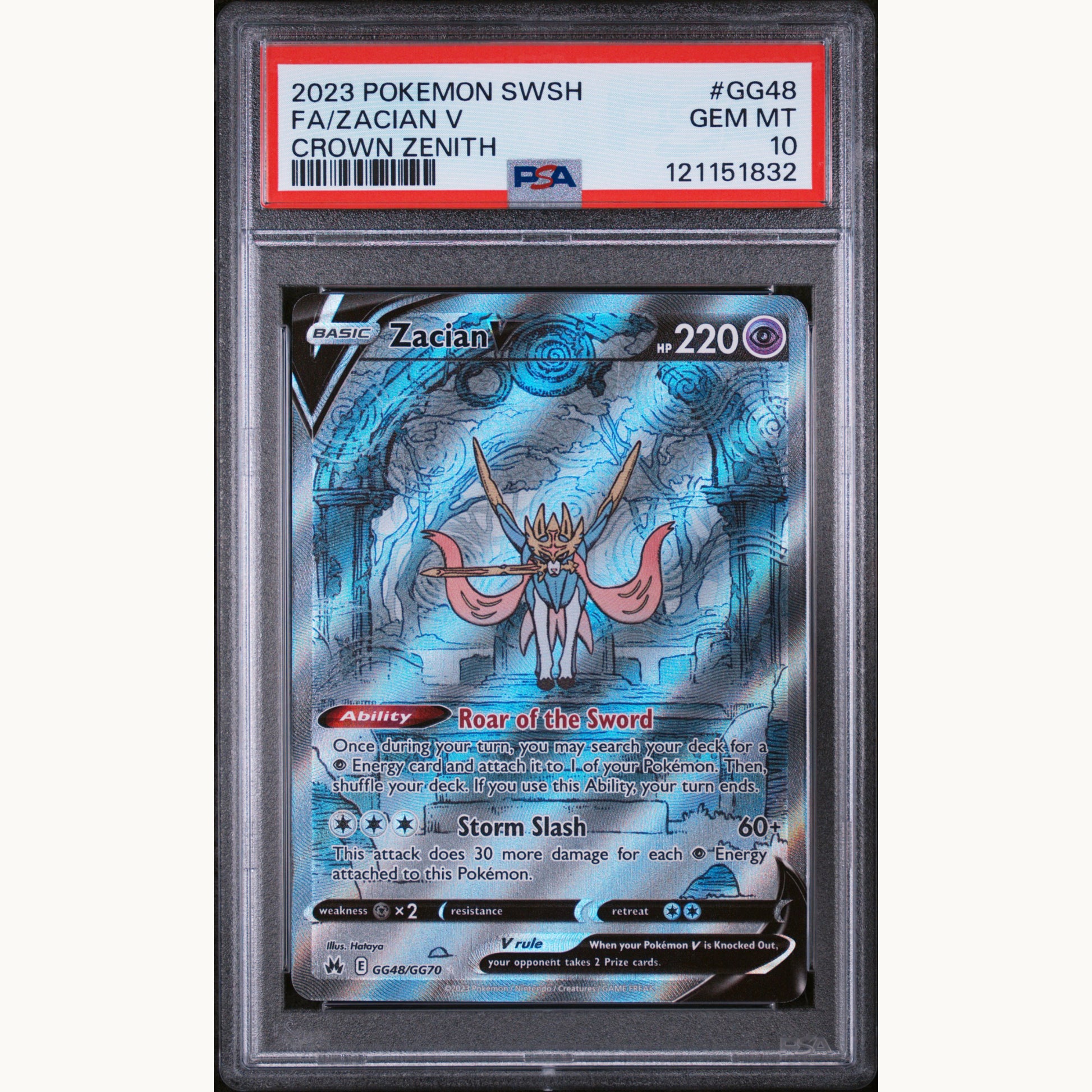 PSA 10 ZACIAN GG48 (ENG)