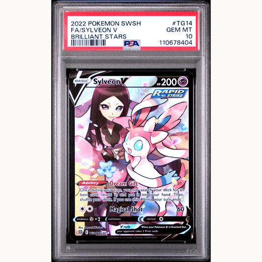 PSA 10 SYLVEON TG14 (ENG)