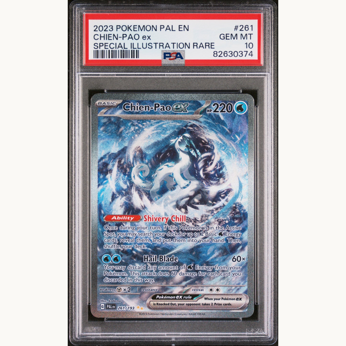 PSA 10 CHIEN-PAO 261 (ENG)