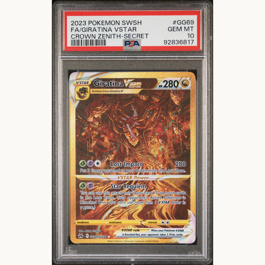 PSA 10 GIRATINA GG69 (ENG)