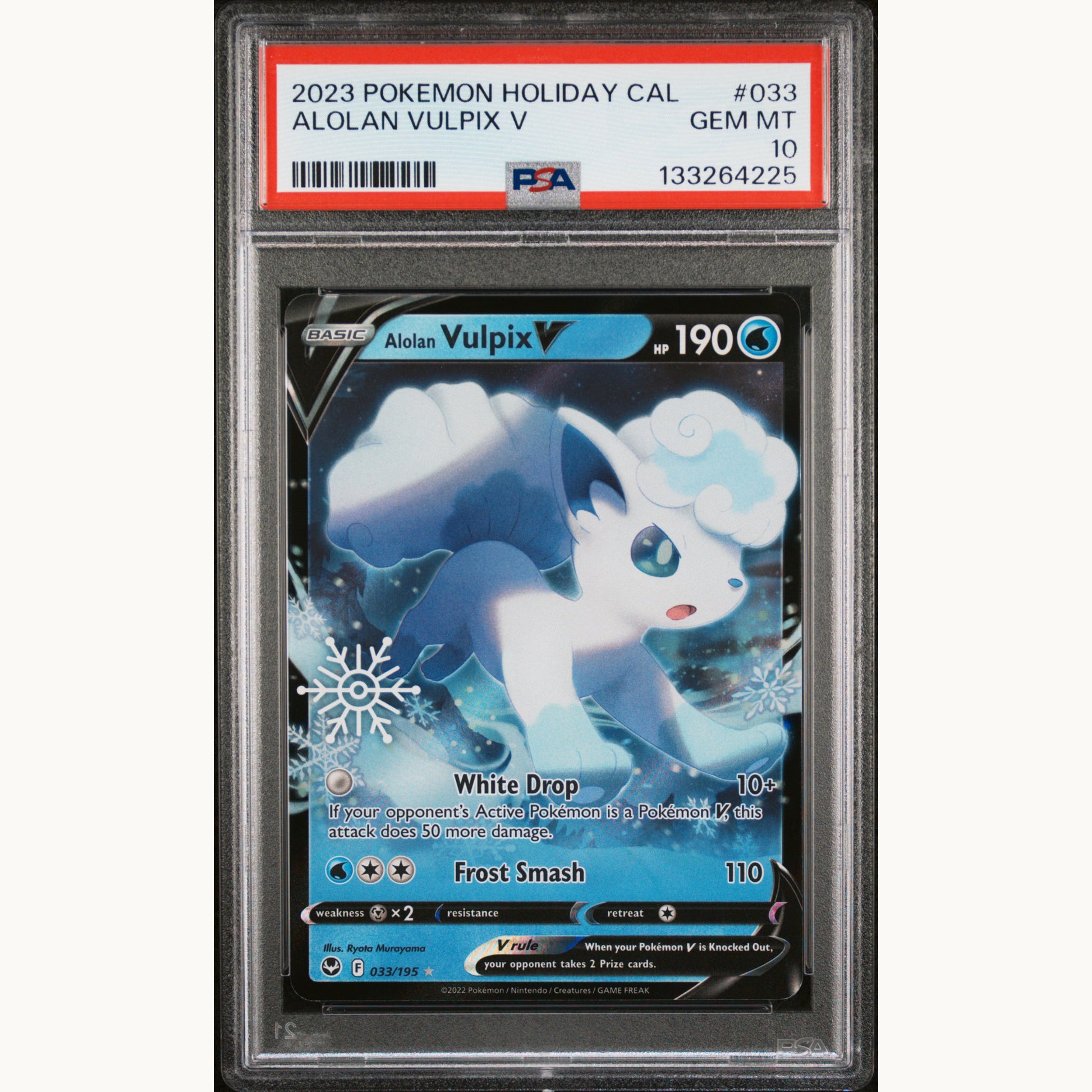 PSA 10 ALOLAN VULPIX 033 (ENG)