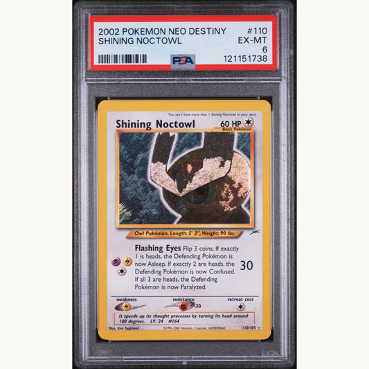 PSA 6 SHINING NOCTOWL 110 (ENG)