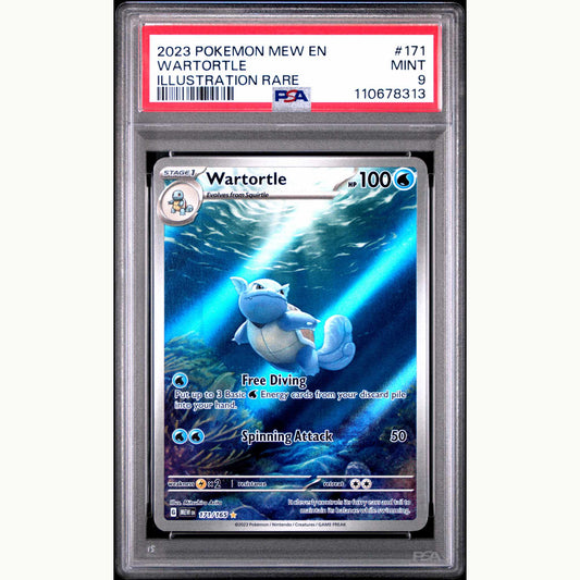 PSA 9 WARTORTLE #171 (ENG)