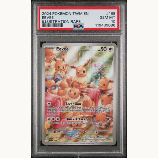 PSA 10 EEVEE 188 (ENG)