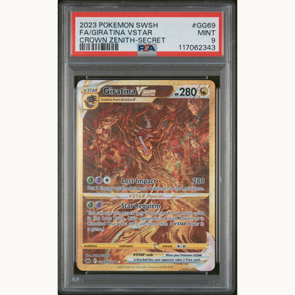 SET: PSA 9 GIRATINA GG69 / ARCEUS GG70 / DIALGA GG68 / PALKIA GG67 (ENG)