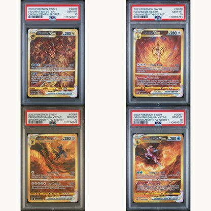 SET: PSA 10 GIRATINA GG69 / ARCEUS GG70 / DIALGA GG68 / PALKIA GG67 (ENG)
