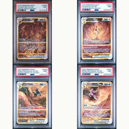 SET: PSA 9 GIRATINA GG69 / ARCEUS GG70 / DIALGA GG68 / PALKIA GG67 (ENG)