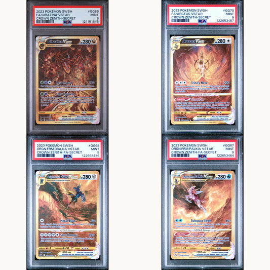 SET: PSA 9 GIRATINA GG69 / ARCEUS GG70 / DIALGA GG68 / PALKIA GG67 (ENG)