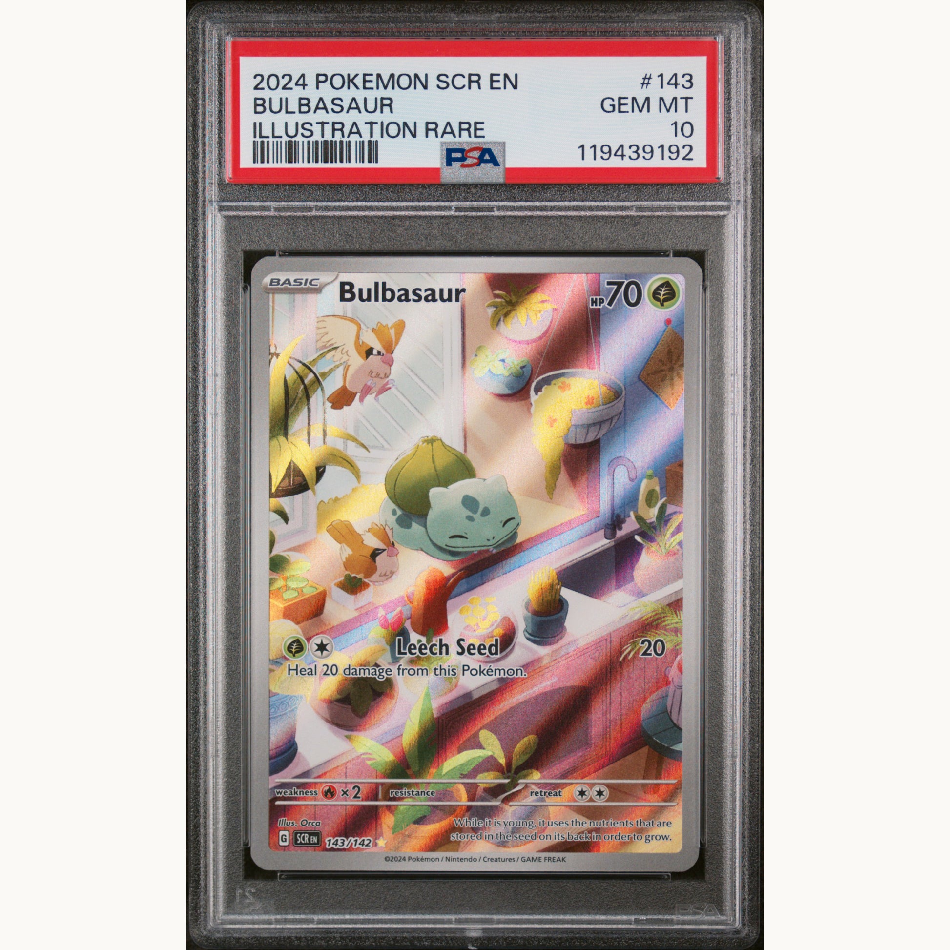 PSA 10 BULBASAUR 143 (ENG)