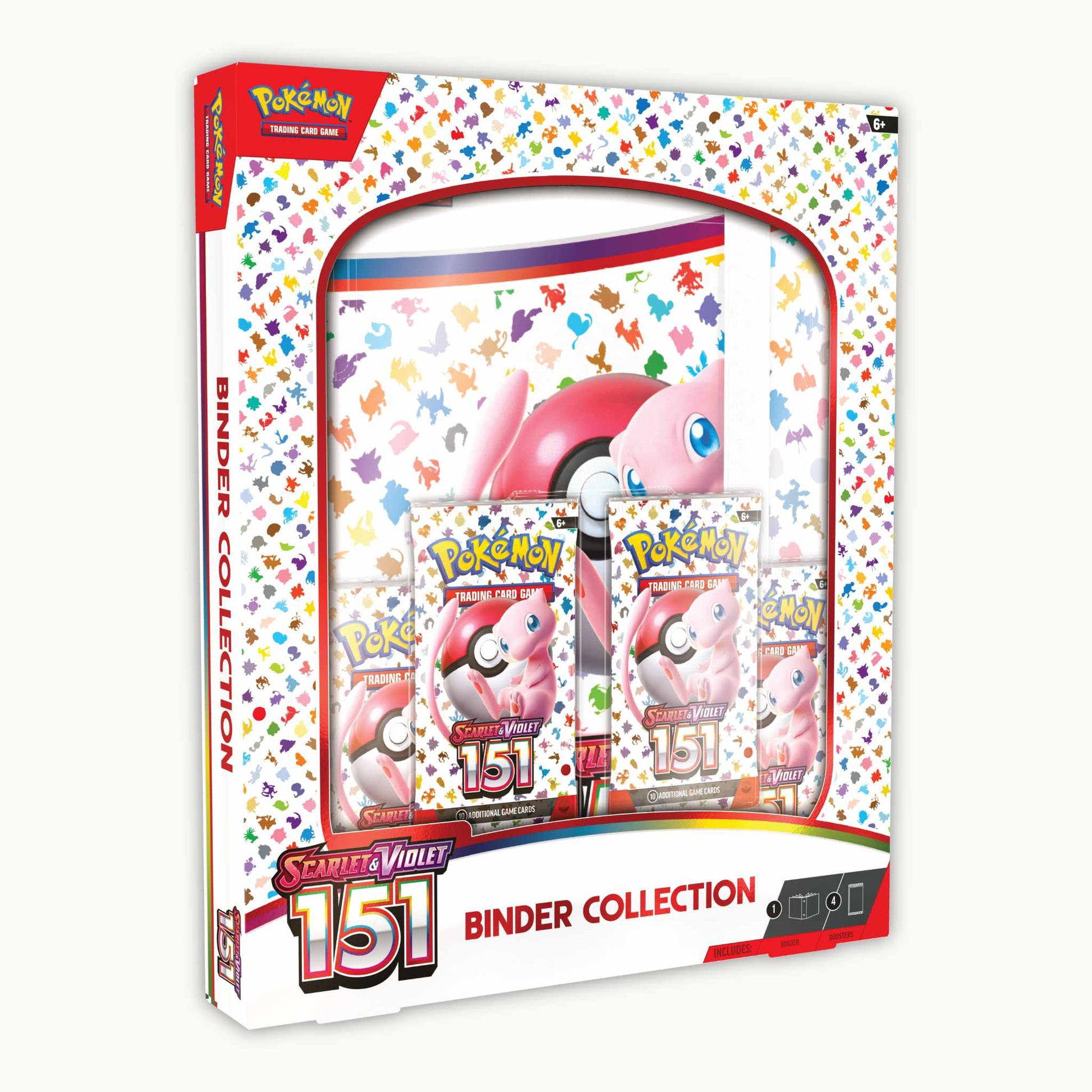 Frontside of Scarlet & Violet 151 Binder Collection Box