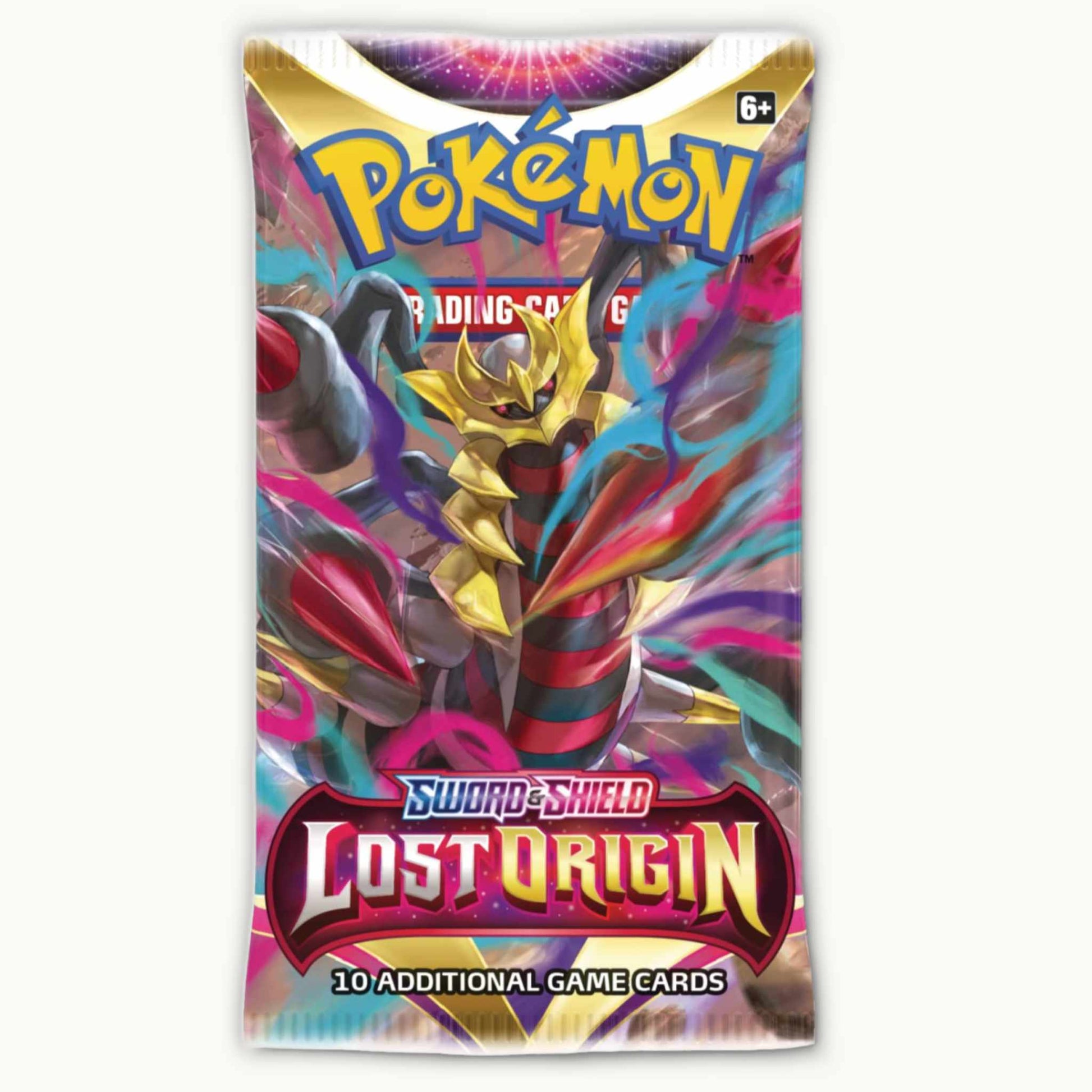 Front side of Pokémon Lost Origin Boosterpack