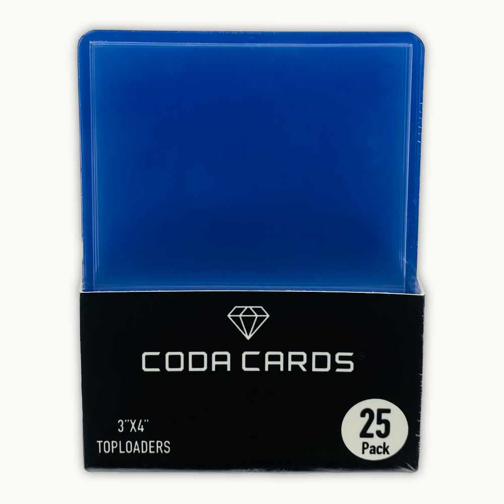 Frontside of Toploaders 25 pieces by Coda Collect