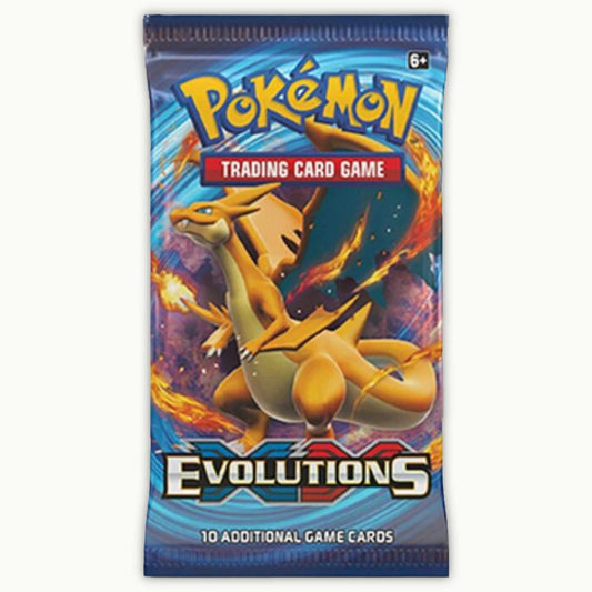 XY Evolutions Pokémon Boosterpack Charizard Art