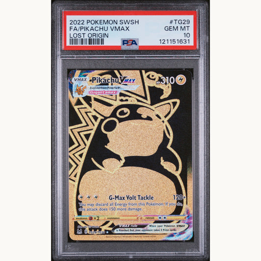 PSA 10 PIKACHU TG29 (ENG)