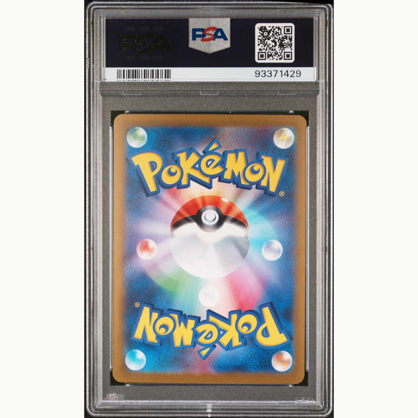 Back side of PSA10 Graded card of Haunter Masterball reverse holo Scarlet & Violet 151 #093
