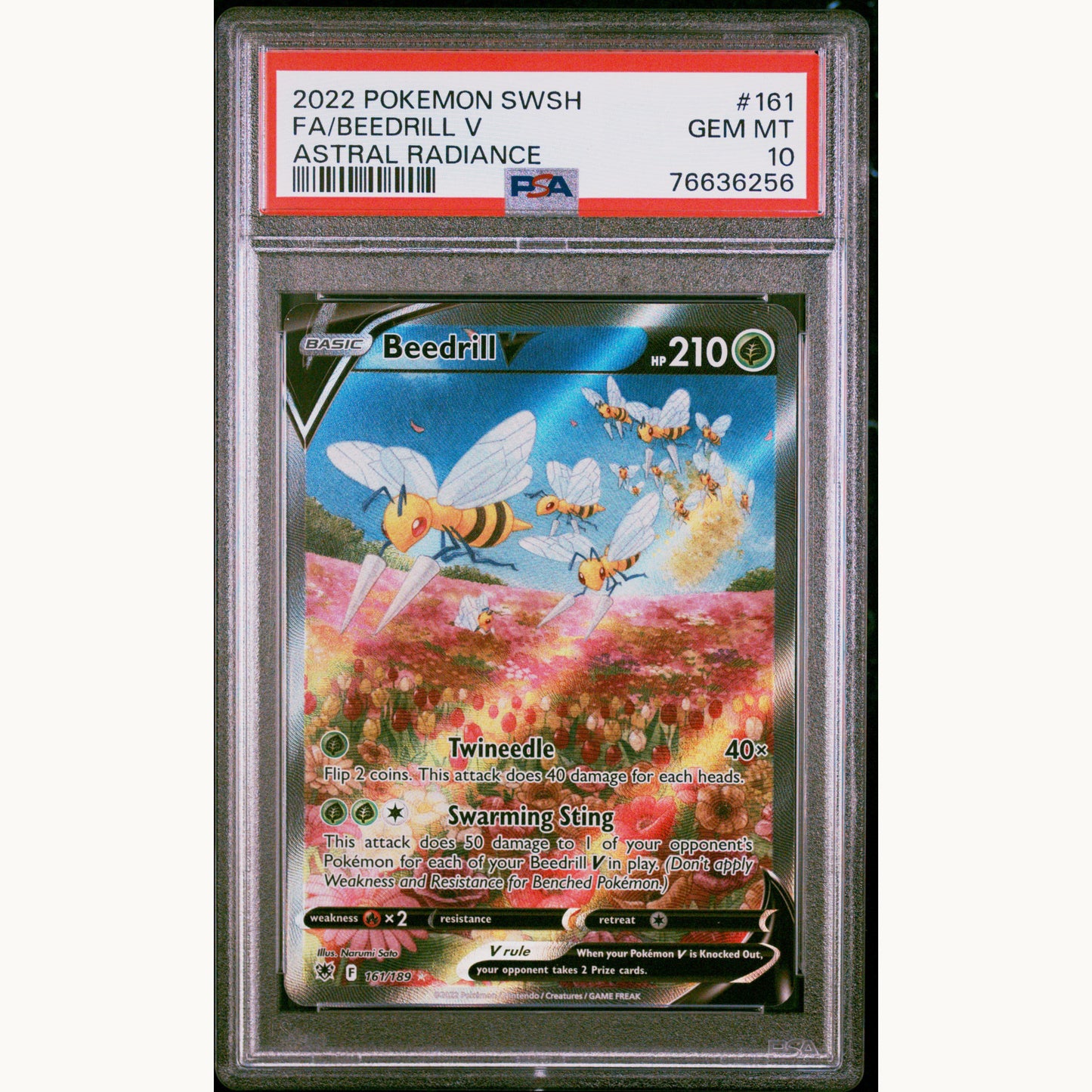 PSA 10 BEEDRILL V #161 (ENG)