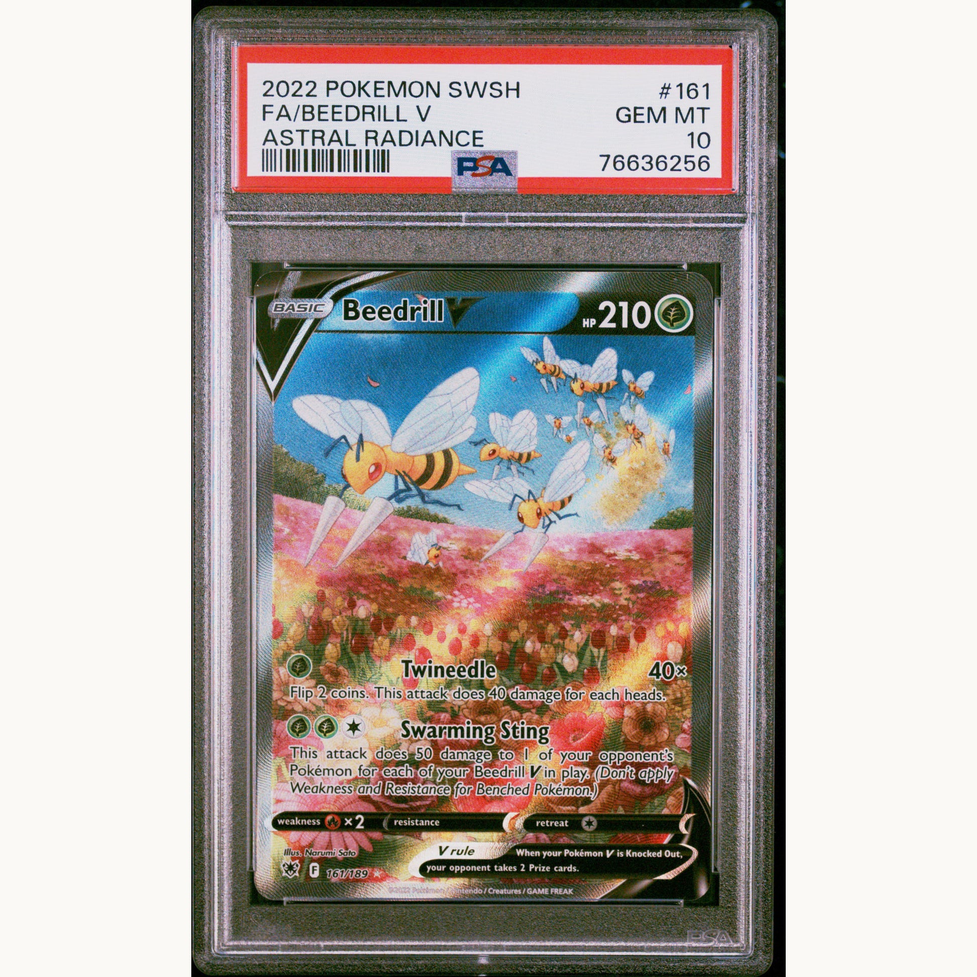 PSA 10 BEEDRILL V #161 (ENG)