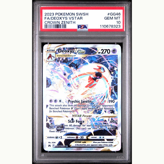 PSA 10 DEOXYS VSTAR #GG46 (ENG)