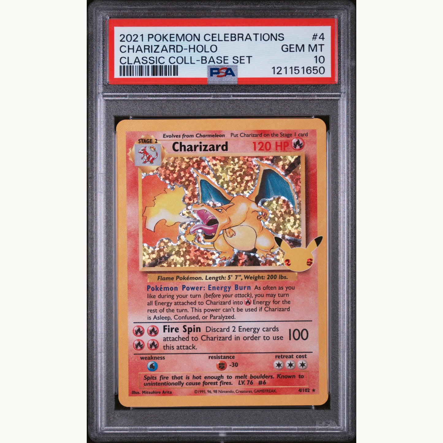 PSA 10 SET: BLASTOISE HOLO 2 / CHARIZARD HOLO 4 / VENUSAUR HOLO 15 (ENG)